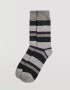Ysabel Mora Y22891 Μάλλινη Ανδρική Κάλτσα 1 ζευγάρι από ανκορά, ΡΙΓΕ ΓΚΡΙ/ΜΠΛΕ